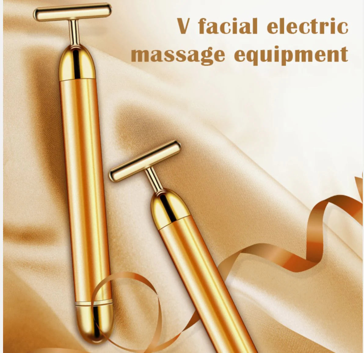 V-Shaped Electric Facial Massage Bar